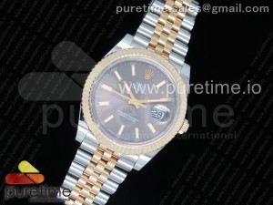 DateJust 41 126333 GMF Best Edition YG Wrapped Gray Dial on SS/YG Jubilee Bracelet A2824