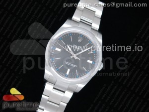 Oyster Perpetual 39mm 114300 GMF Best Edition Gray Dial on SS Bracelet SA3132