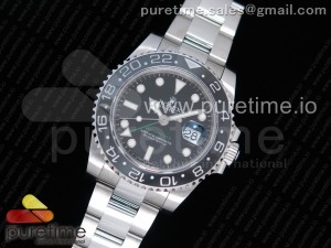 GMT-Master II 116710 LN Black Ceramic 904L Steel GMF Best Edition on SS Bracelet A2836