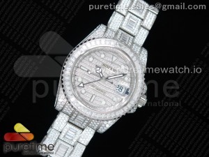 GMT Master II 116769 BRIL Full Diamonds Watch TWF Best Edition A2836