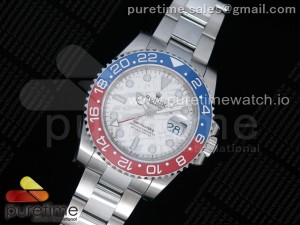 GMT Master II 126719 BLRO Meteorite 904L SS GMF Best Edition on Bracelet A3285 (Correct Hand Stack)