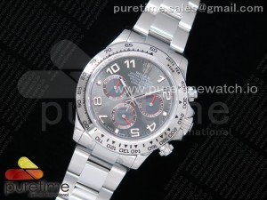  Daytona SS JHF Best Edition Gray Dial on SS Bracelet A4130