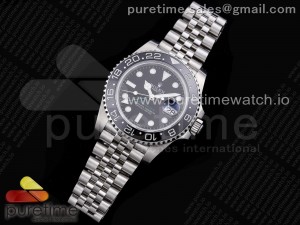 GMT-Master II 116710 LN Black Ceramic 904L Steel VRF 1:1 Best Edition on Jubilee Bracelet SA3186 CHS