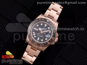 GMT-Master II 126715 CHNR Black/Brown Ceramic VRF Best Edition Wrapped RG Gold Case and Bracelet A2836