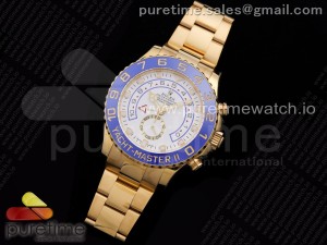 YachtMaster II 116685 RG Blue Ceramic VRF 1:1 Best Edition on RG Bracelet A7750