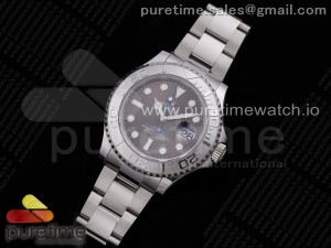 Yacht-Master 116622 GMF 316L Steel Gray Dial on SS Bracelet A2836