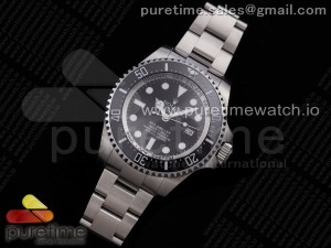 Sea-Dweller DEEPSEA 116660 JDF 316L Steel Black Dial on SS Bracelet A2836