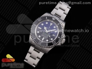 Sea-Dweller DEEPSEA 116660 "D-BLUE" JDF 316L Steel on SS Bracelet A2836