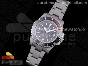 The Rough Matt Carbon Sandblast 904L SS JDF Best Edition Carbon Dial on SS Bracelet SA3130