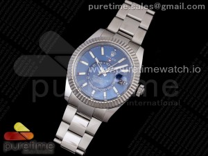 Skydweller SS TWF Best Edition Blue Dial on SS Bracelet A23J