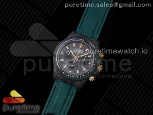 Daytona DIW Carbon OMF Best Edition Carbon/Black Dial on Green Leather Strap A4130