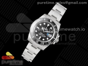 Submariner 116610 LN Black Ceramic 904L Steel VSF 1:1 Best Edition VS3135