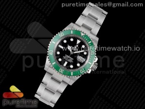 Submariner 41mm 126610 LV Kermit 904L Steel VSF 1:1 Best Edition VS3235