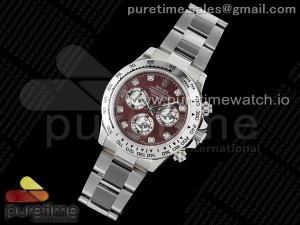 Daytona SS JHF Best Edition Brown Diamonds Dial on SS Bracelet A4130