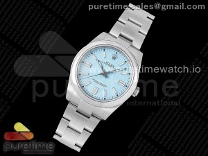 Oyster Perpetual 41mm 124300 JDF 1:1 Best Edition 904L Steel Tiffany Blue Dial on SS Bracelet SA3230