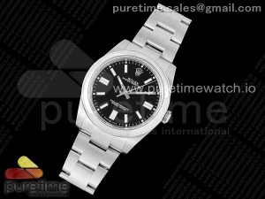 Oyster Perpetual 41mm 124300 JDF 1:1 Best Edition 904L Steel Black Dial on SS Bracelet SA3230