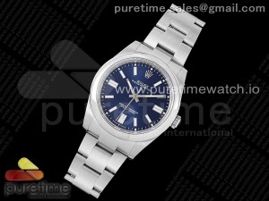 Oyster Perpetual 41mm 124300 JDF 1:1 Best Edition 904L Steel Blue Dial on SS Bracelet SA3230