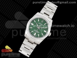 Oyster Perpetual 36mm 126000 JDF 1:1 Best Edition 904L Steel Green Dial on SS Bracelet SA3230