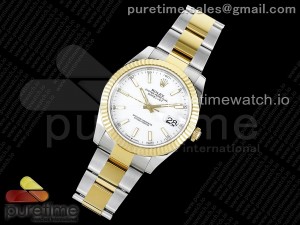 DateJust 41 126333 904L SS/YG VSF 1:1 Best Edition White Dial on Oyster Bracelet VS3235