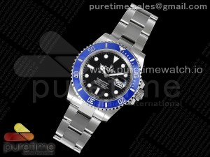 Submariner 41mm 126619 LB Blue Ceramic 904L Steel VSF 1:1 Best Edition A2824