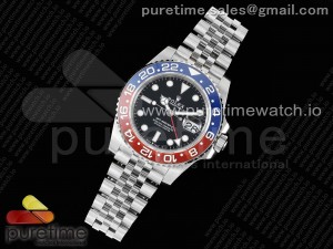 GMT Master II 126710 BLRO 904L SS JDF 1:1 Best Edition on Jubilee Bracelet SA3285 CHS