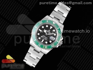 Submariner 41mm 126610 LV Kermit 904L Steel VVSF 1:1 Best Edition A3235