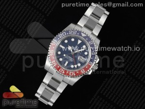 GMT Master II 126719 BLRO 904L SS JDF 1:1 Best Edition Blue Dial on Bracelet SA3285 CHS