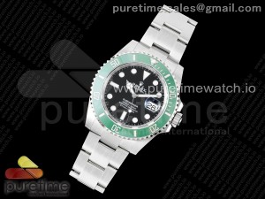 Submariner 41mm 126610 LV Kermit 904L Steel RF 1:1 Best Edition VR3235