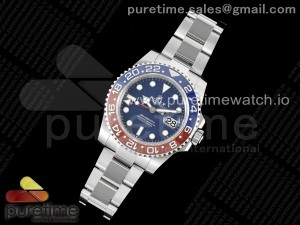 GMT Master II 126719 BLRO 904L SS QF 1:1 Best Edition Blue Dial on Bracelet SA3285 CHS