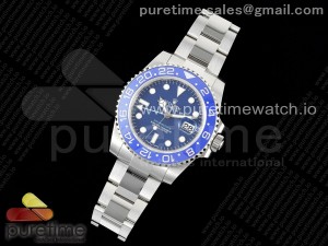 GMT-Master II Blue Ceramic OWF 1:1 Best Edition Blue Dial on Oyster Bracelet SA3186 CHS