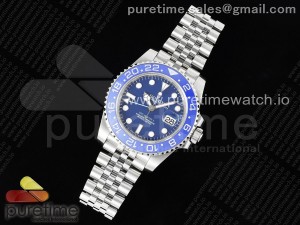 GMT-Master II Blue Ceramic OWF 1:1 Best Edition Blue Dial on Jubilee Bracelet SA3186 CHS