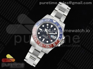 GMT Master II 126719 BLRO 904L SS GSF 1:1 Best Edition Blue Dial on Bracelet VR3186 CHS V4