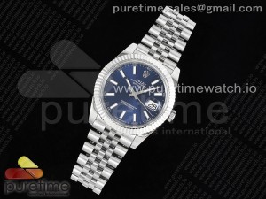 DateJust 41 126334 JDF 1:1 Best Edition 904L Steel Blue Dial on SS Jubilee Bracelet VR3235