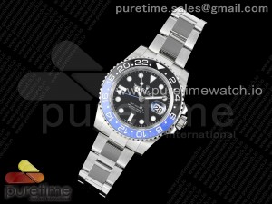 GMT-Master II 116710 BLNR Black/Blue Ceramic 904L Steel APSF 1:1 Best Edition VR3186 CHS