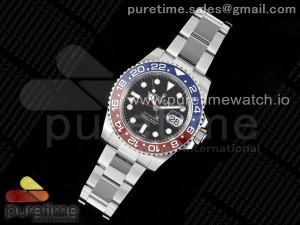 GMT-Master II 116719 BLRO Red/Blue Ceramic 904L Steel APSF 1:1 Best Edition Black Dial VR3186 CHS