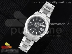 DateJust 41 126334 JDF 1:1 Best Edition 904L Steel Black Dial on SS Oyster Bracelet VR3235