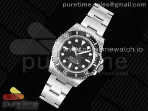 Submariner 41mm 124060 No Date 904L Steel Clean 1:1 Best Edition VR3230