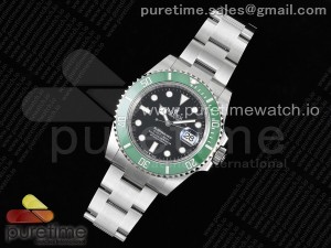 Submariner 41mm 126610 LV Kermit 904L Steel MIF 1:1 Best Edition VR3235