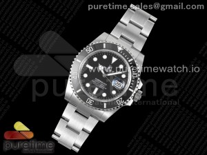 Submariner 41mm 126610 LN Black Ceramic 904L Steel MIF 1:1 Best Edition VR3235