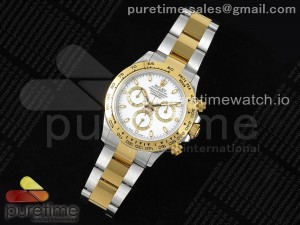 Daytona 116503 WF Best Edition White Dial on SS/YG Bracelet A7750