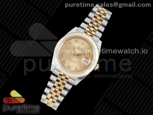 DateJust 41 SS/YG 126333 JDF Gold Wrapped 904L Steel YG Dial Roman Markers on Jubilee Bracelet V2