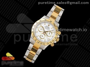 Daytona 116503 BTF 1:1 Best Edition 904L SS Case and Bracelet White Dial SA4130