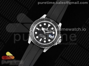 Yacht-Master 42mm 226659 King 1:1 Best Edition 3D Black Ceramic Bezel on Oysterflex Strap VR3235