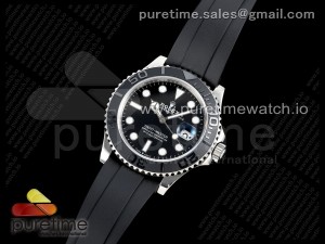 Yacht-Master 42mm 226659 DIW 1:1 Best Edition 3D Black Ceramic Bezel on Oysterflex Strap VR3235