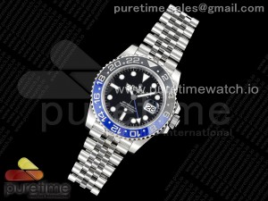 GMT Master II 126710 BLNR 904L SS NTF1:1 Best Edition on Jubilee Bracelet VR3186 CHS