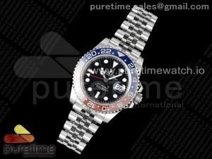 GMT Master II 126710 BLRO 904L SS NTF1:1 Best Edition on Jubilee Bracelet VR3186 CHS