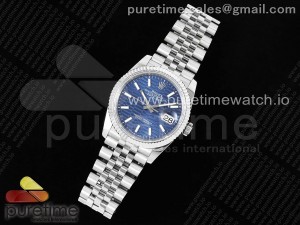 DateJust 36 126234 JDF 1:1 Best Edition 904L Steel Blue Fluted Dial on SS Jubilee Bracelet VR3235