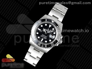 Submariner 41mm 126610 LN Black Ceramic 904L Steel NTF 1:1 Best Edition VR3235