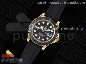 Yacht-Master 42mm 226658 DIW 1:1 Best Edition 3D Black Ceramic Bezel on Oysterflex Strap VR3235