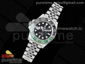 GMT Master II 126720 VTNR LHD 904L SS JDF 1:1 Best Edition on Jubilee Bracelet VR3186 CHS